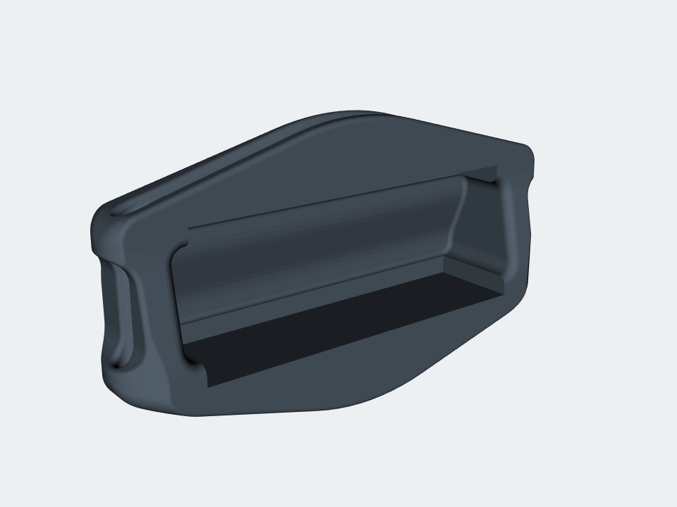 Rendered preview of the portable climbing fingerboard
